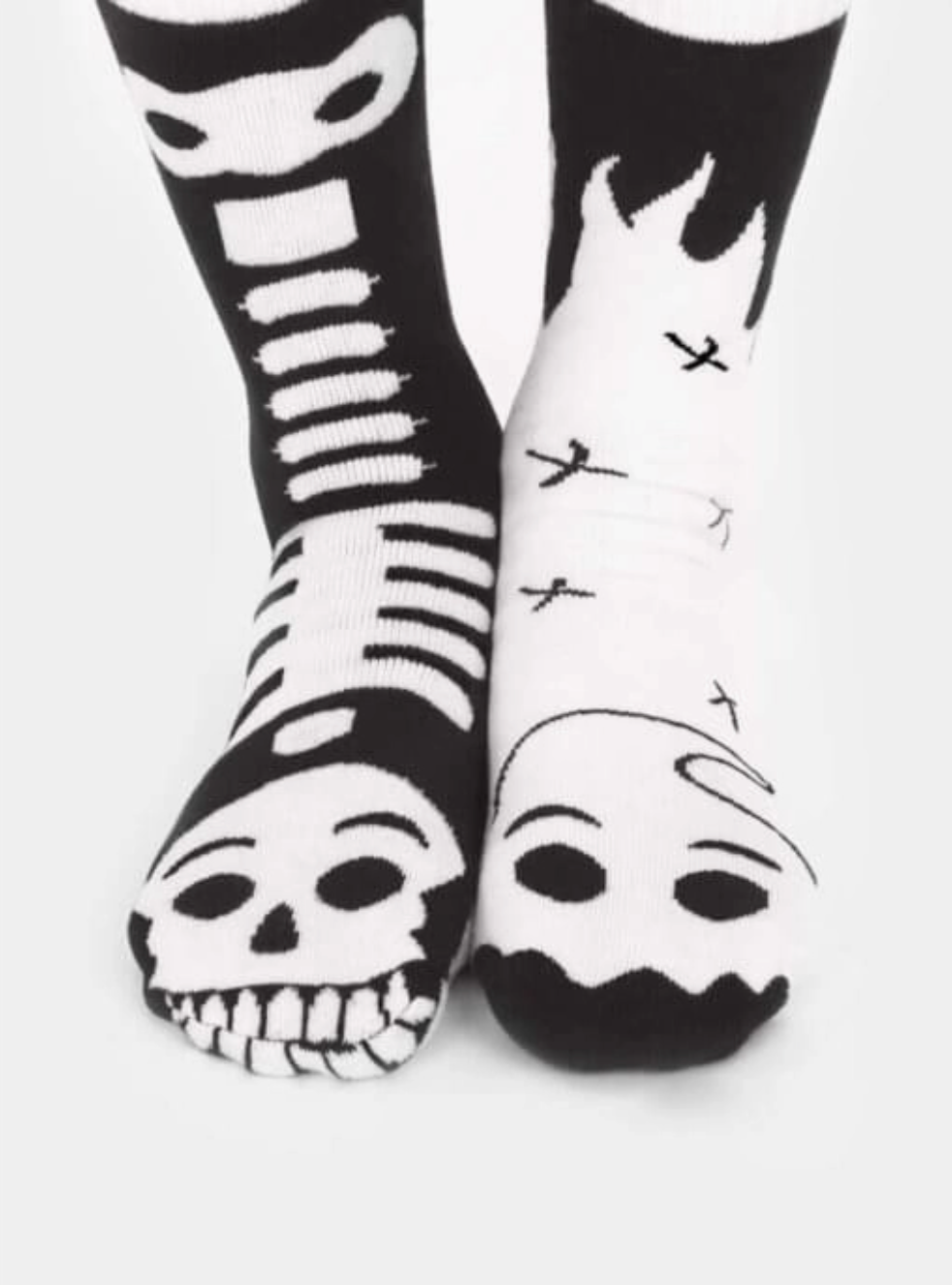 Halloween Skeleton | Adult Socks| Pals Fun Mismatched Socks