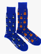 Load image into Gallery viewer, Acoustic &amp; Electric Guitar Unisex Mismatched Socks
