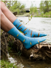 Load image into Gallery viewer, Trout &amp; Fly Unisex Mismatched Socks
