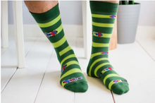 Load image into Gallery viewer, Lawnmower Unisex Mismatched Socks
