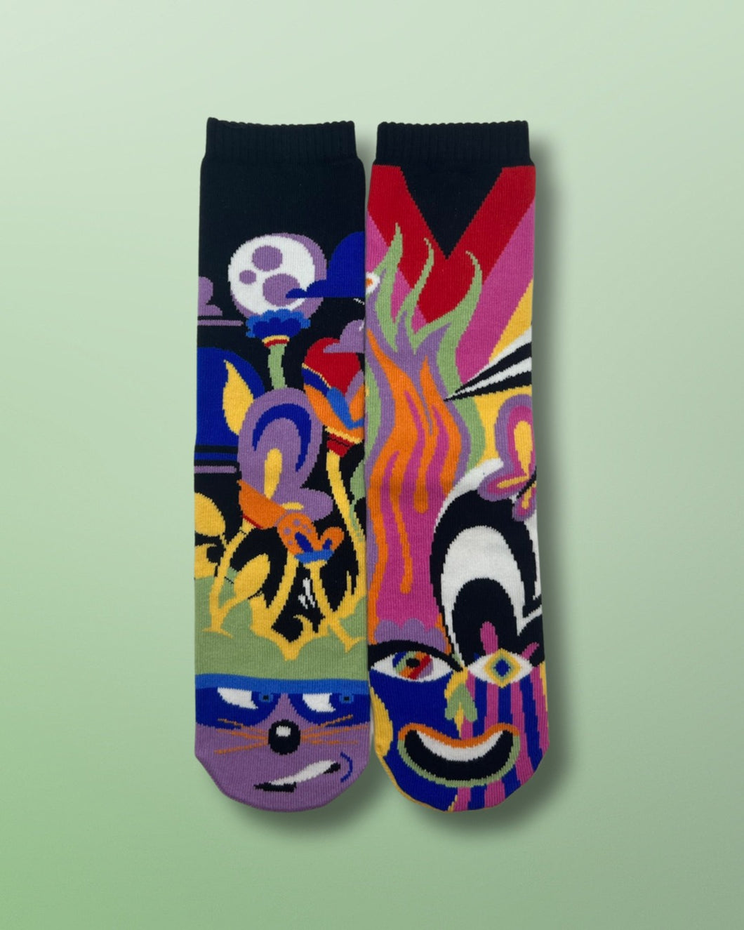 Shy & Outgoing | Adult Collectible Socks by Jason Naylor