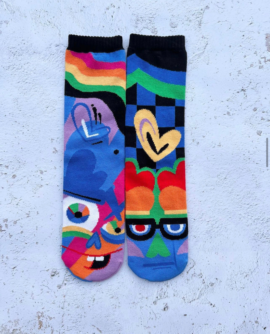 Silly & Serious | Adult Collectible Socks by Jason Naylor