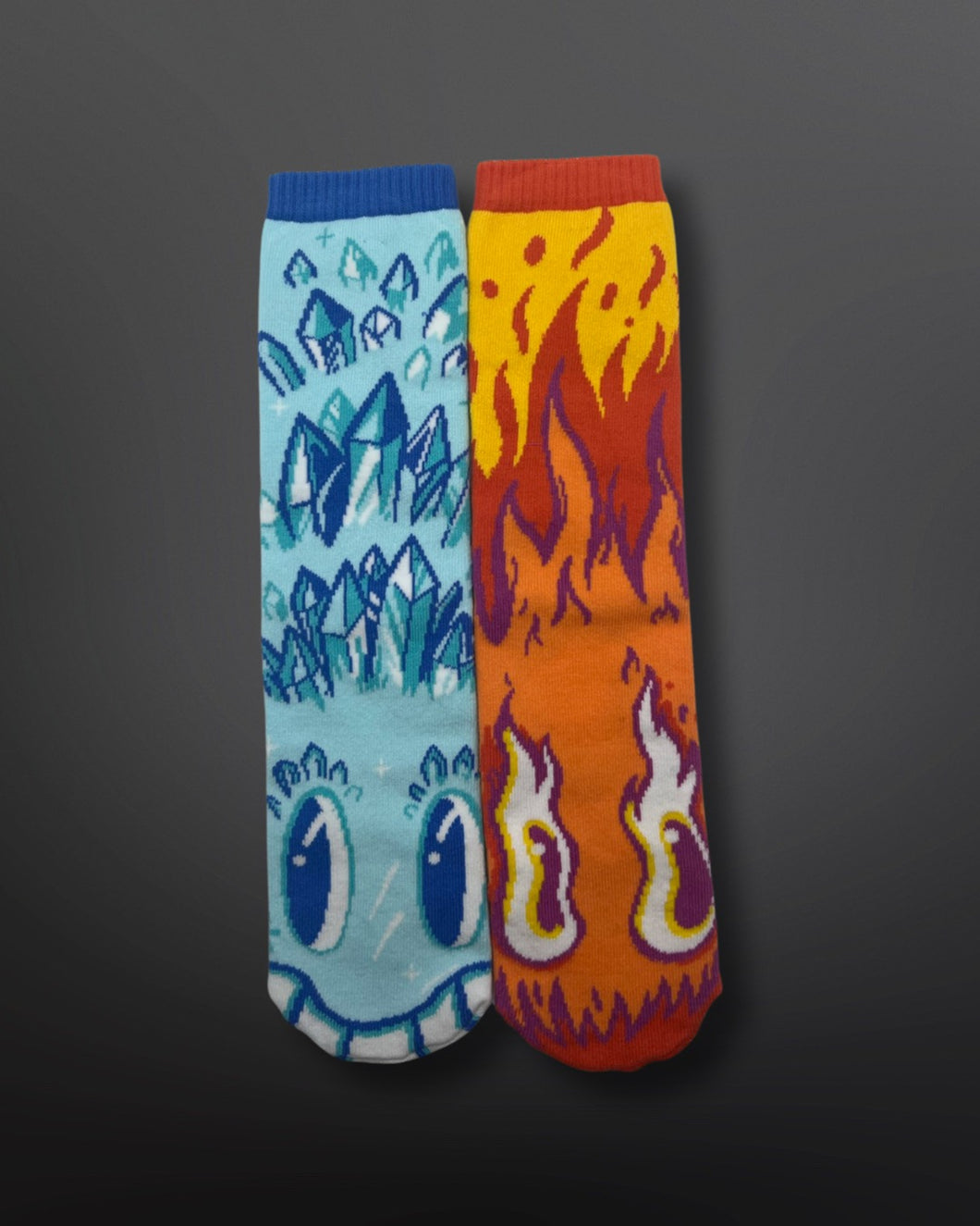 Burnie and Icey Opposocks | Adult Socks| Pals Fun Mismatched Socks